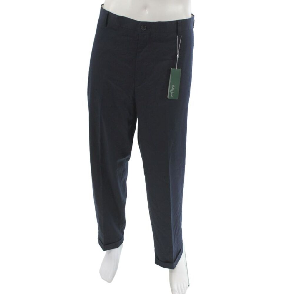 Bobby Jones Mens Chino Dress Pants Dark Blue Big & Tall Size 40